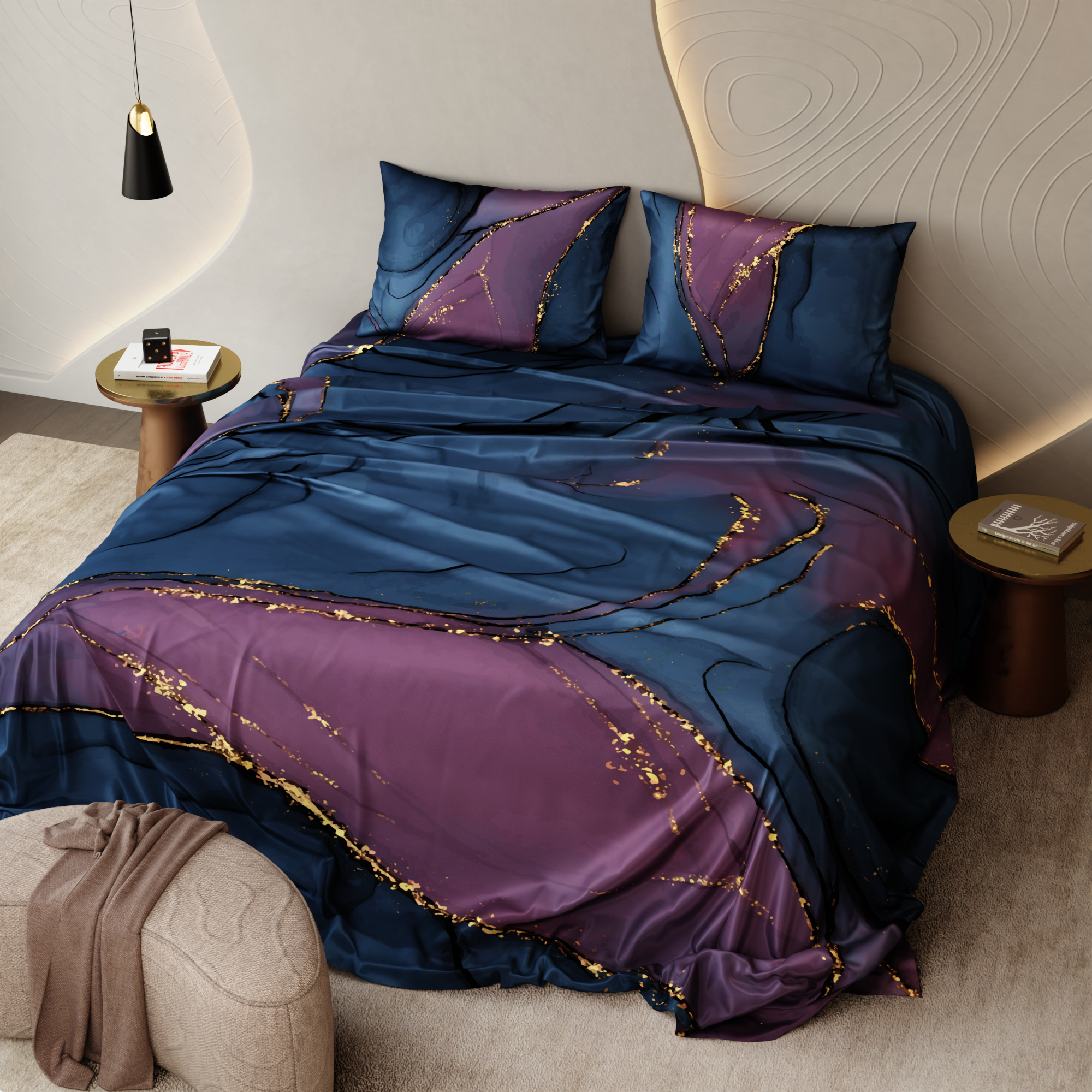 Whispers of the Cosmos Bedsheet Set