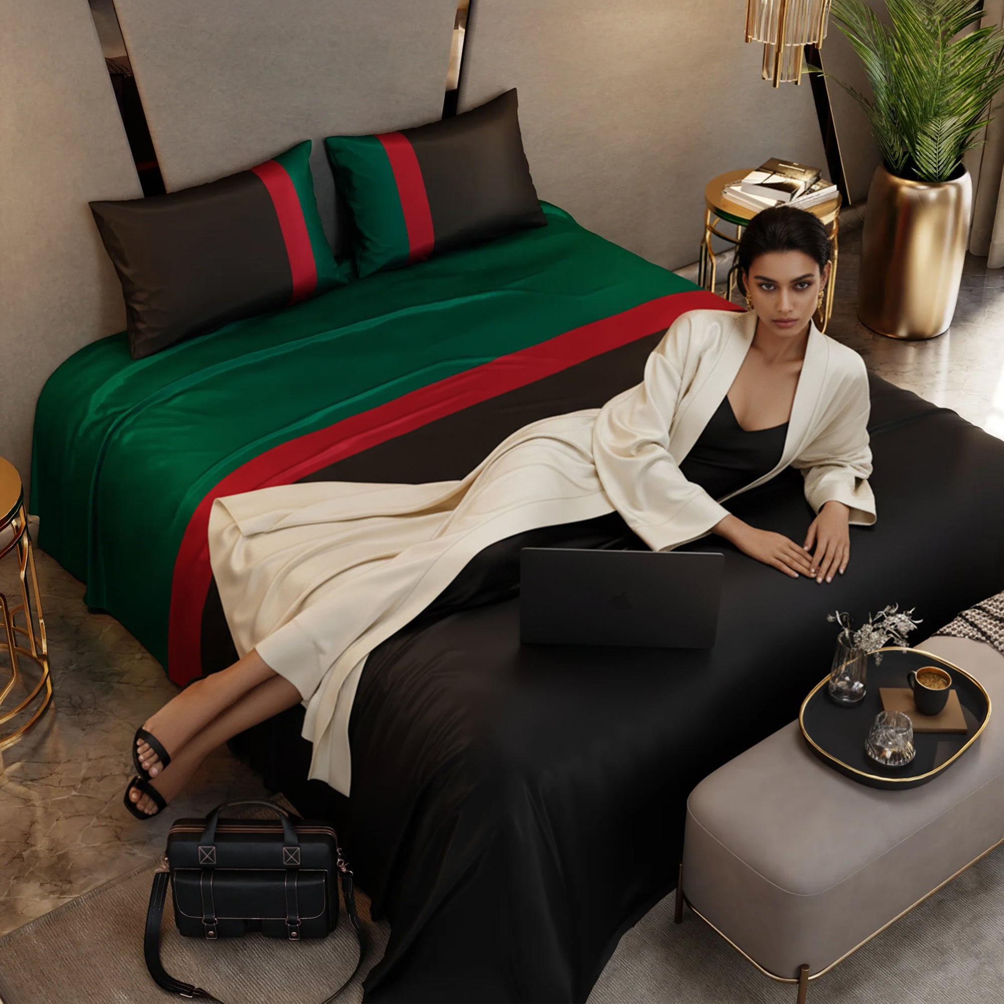 Louvre Luxe Bedsheet Set